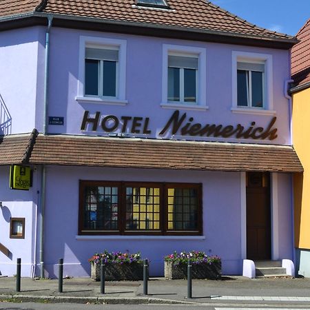 Hotel Restaurant Niemerich Pulversheim Buitenkant foto