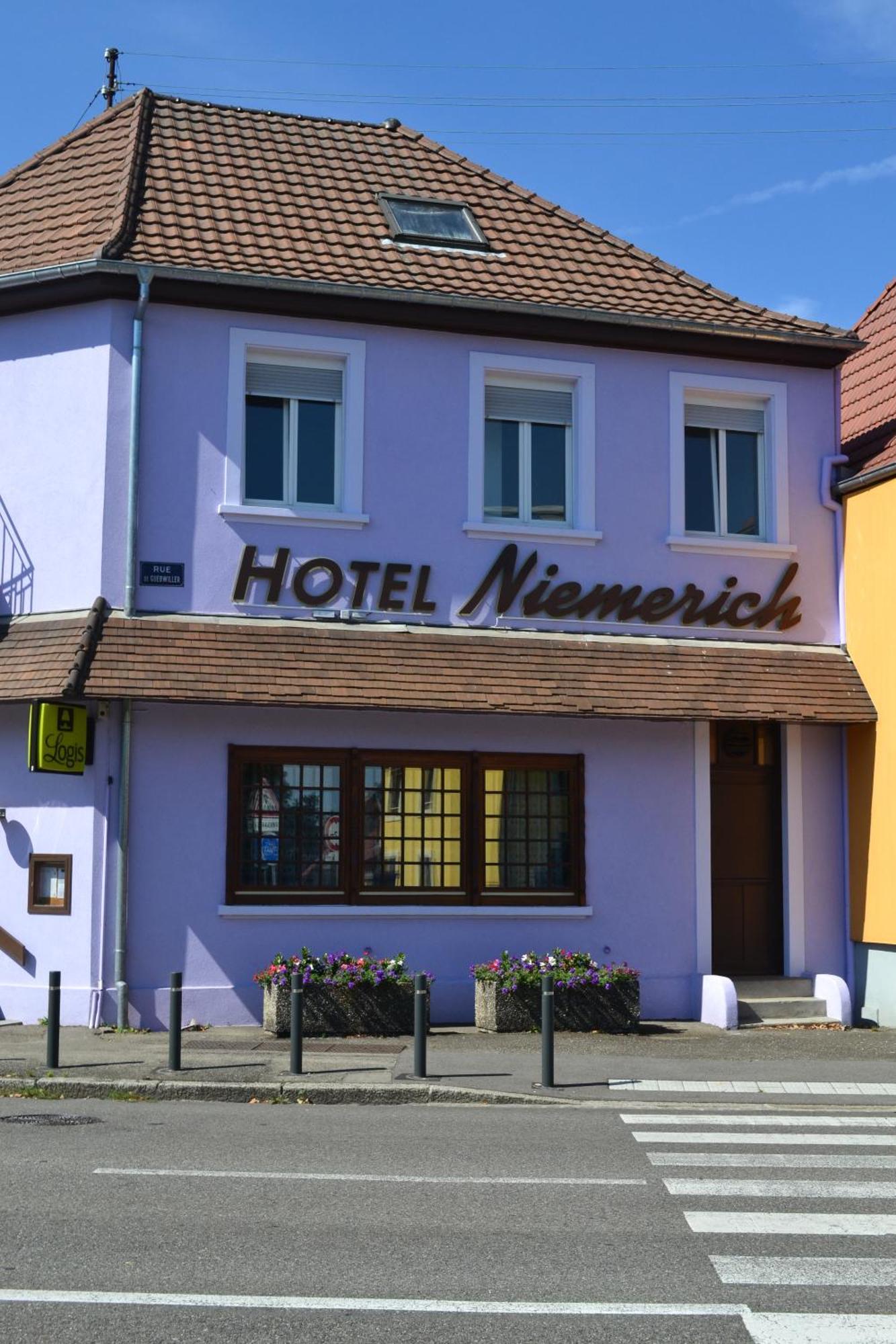 Hotel Restaurant Niemerich Pulversheim Buitenkant foto